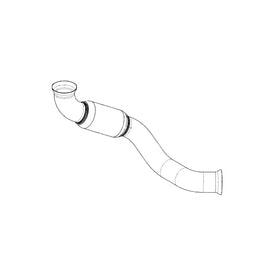 A   956 490 55 10 EXHAUST GAS LINE