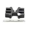 B80-6016-025 SpacerBlock Front Axle