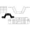 BCD 27330 1 ISOLATOR-ENGINE SUPPORT,UPPER