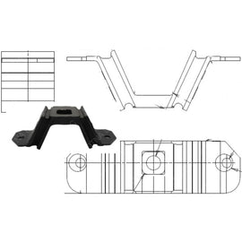 BCD 27330 1 ISOLATOR-ENGINE SUPPORT,UPPER