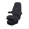 BOS 5100011 K85 SEAT-WRII LOPRO HI BK B/ ARM HTD TTN BLK