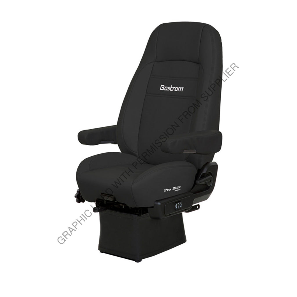 BOS 9220011 900 SEAT PR910 III HI BLK UL R&L ARMS DSC