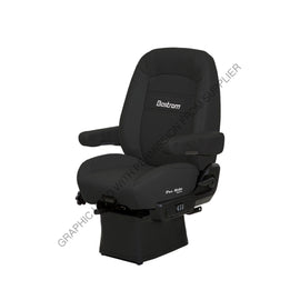BOS 9230011 900 SEAT PR910 III MID BLK UL R&L ARMS DSC