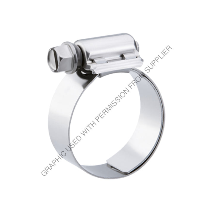 BRZ 9208H CLAMP-HOSE,1/2-29/32IN, 1/2 IN BAND
