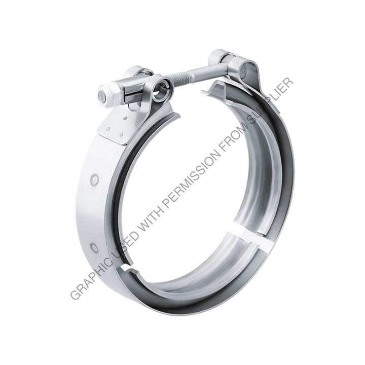 BRZ VT10588A02 3AR B CLAMP-V BAND,TURBO,HOSE,5.88IN