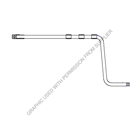 BTS A90L HNGR HD MITERED B90 LH