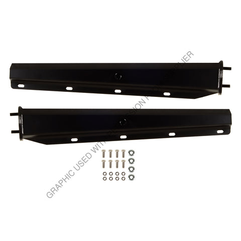 BTS B703000NTBK HNGR-MUDFLP,PAIR,PDRCOAT,LHRH,W/O CTY TP