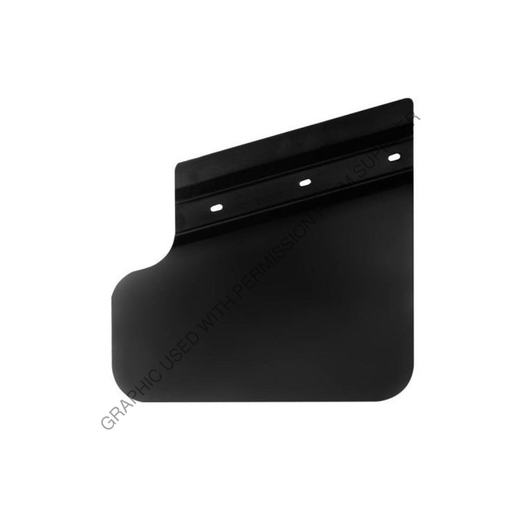 BTS CF3526LH24PB MUDFLAP - 24 INCH, BLK, LH, POLY