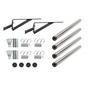 BTS K4363US KIT-FULL TANDEM, STAINLESS, UNDRILLED, 3