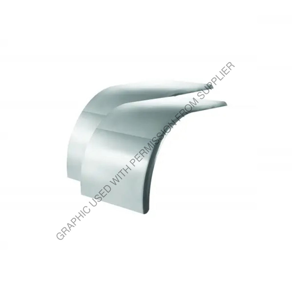 BTS MA300 66 FENDER, 66" HALF, SMTH, ALUM
