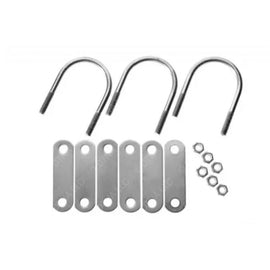 BTS P100H1 KIT - POLY FENDER U-BOLT HARDWARE