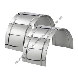 BTS SR200 80NL FENDERS. SINGLE AXLE, NO LOGO