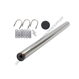 BTS T263UG FENDER MOUNTING TUBE - KIT, 26IN, GLVZ