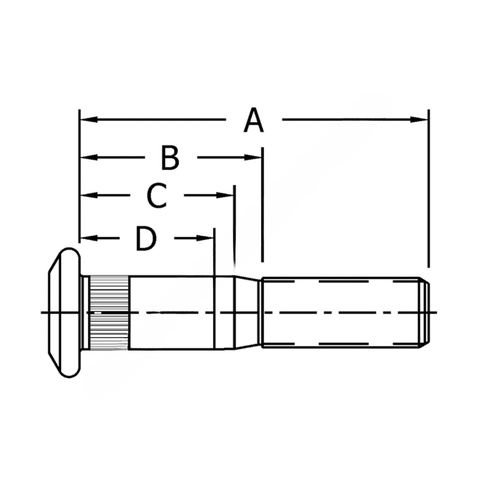CM  10001958 STUD WHL RH