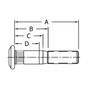 CM  10014534 STUD-WHL 392 M22-15 3.05 LG