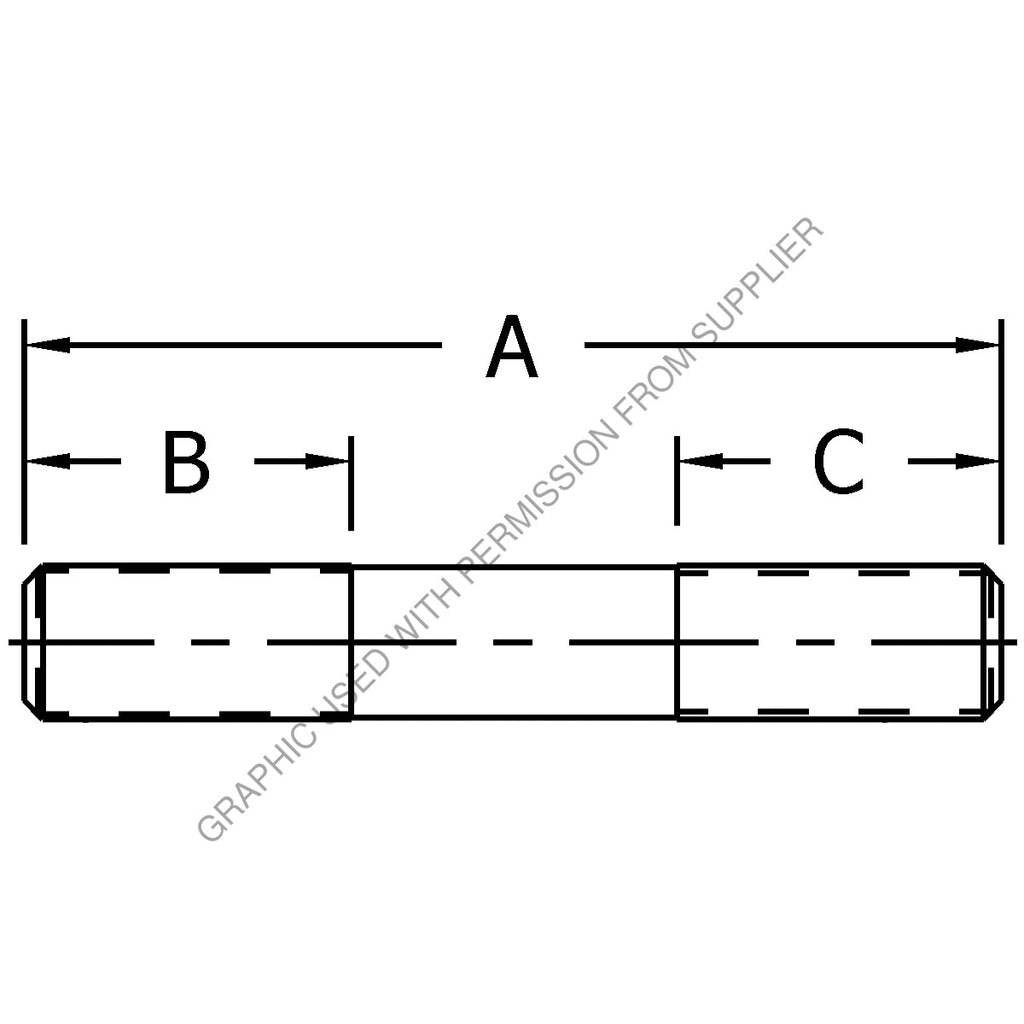 CM  10023850 STUD FLANGE