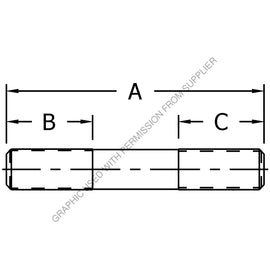 CM  10023850 STUD FLANGE