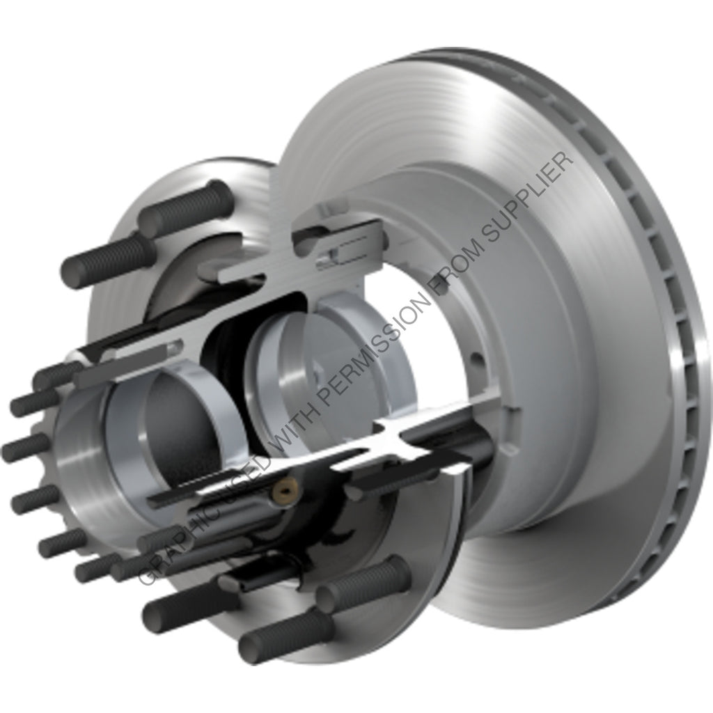 CM  10045583 ASSY-HUB AND ROTOR,L-DRIVE,M22,ABS,IRON