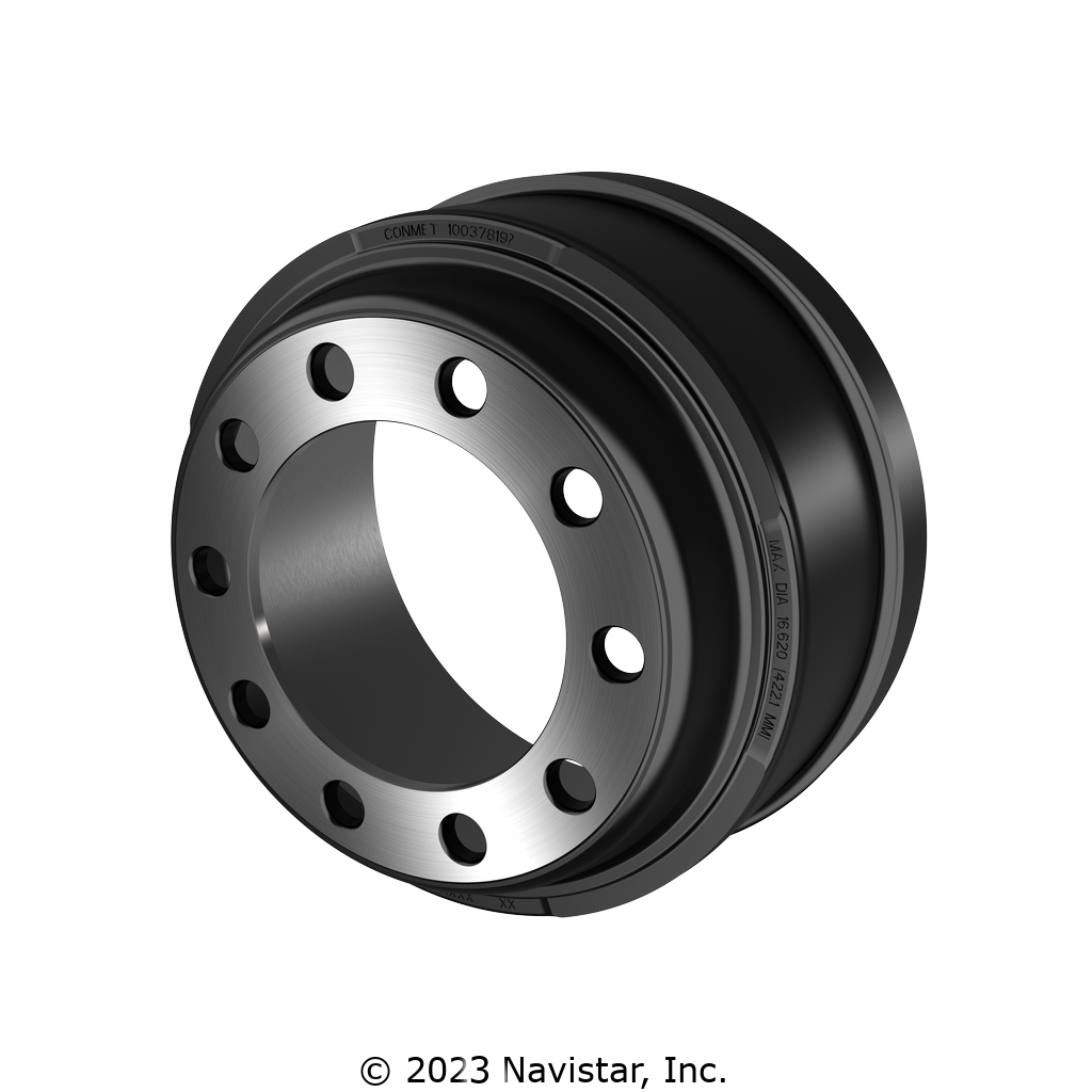 CNM10012097 DRUM 16.5 X 8.62 CMI REAR TRUT