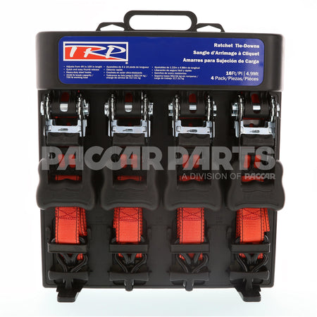 CS16RTDR StrapRatchet 125X16 Red 4 Pack