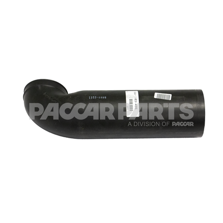 D66-1103-485 PIPE-AIR INTAKE 90DEG 5" MLDRBR W/LOGO