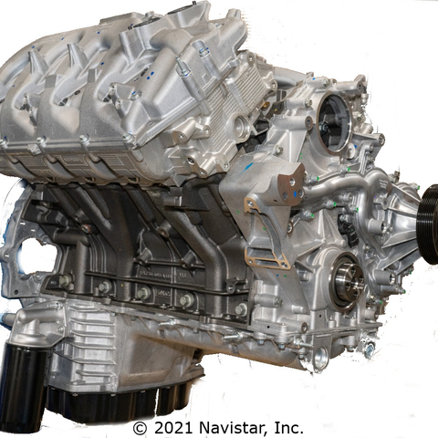 DA2251008 ENGINE, LONG BLOCK - REMAN