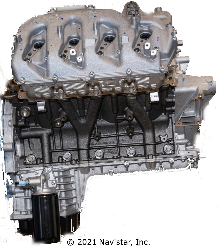 DA2251008 ENGINE, LONG BLOCK - REMAN