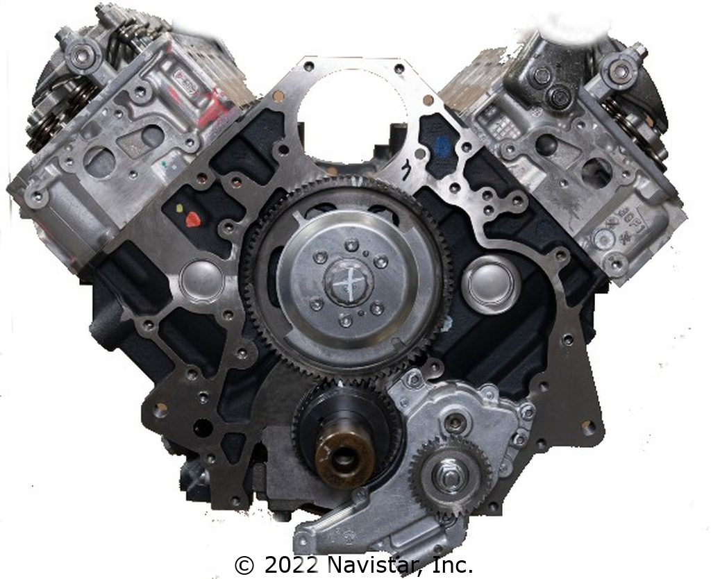 DA2251018 ENGINE, LONG BLOCK - REMAN