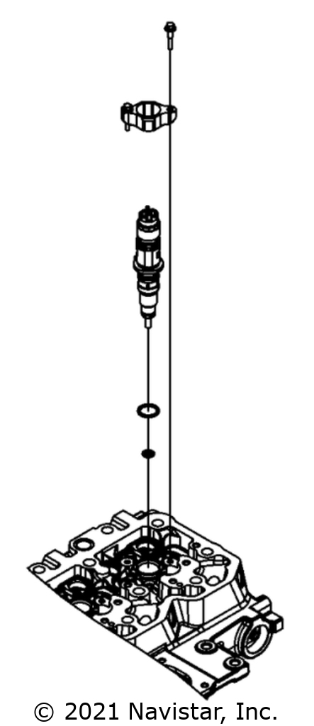 DA2251180 INJECTOR,FUEL INJECTOR - REMAN