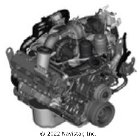 DA2251349 ENGINE, COMPLETE - REMAN