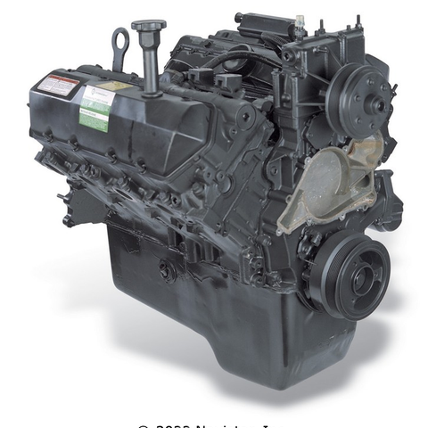 DA2251359 ENGINE, LONG BLOCK - REMAN