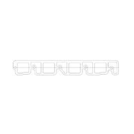 DDE 08920247 GASKET     @