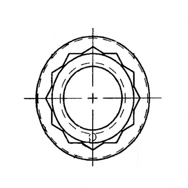 DDE 08929019 NUT