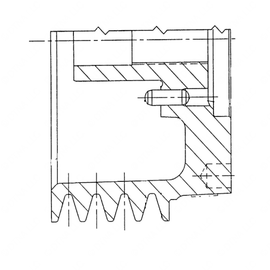 DDE 23504106 PULLEY ASM