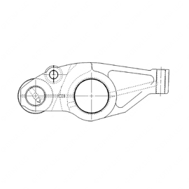 DDE 23513939 RKR ARM ASM CROLL INJ S60 12L DDECIV