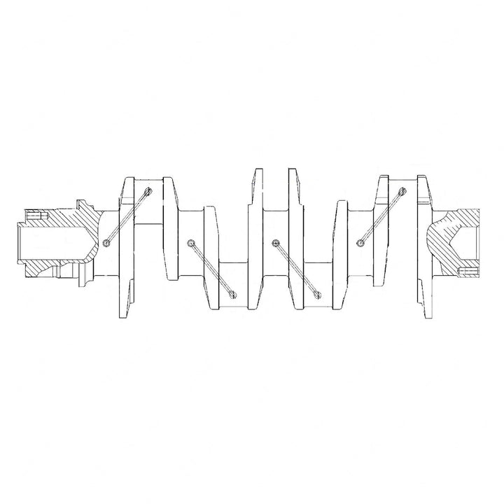 DDE 23515595 CRANKSHFT
