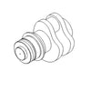 DDE 23515598 CRANK 6 HOLE (hw)