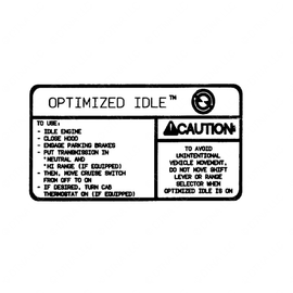 DDE 23518819 WARNING LABEL