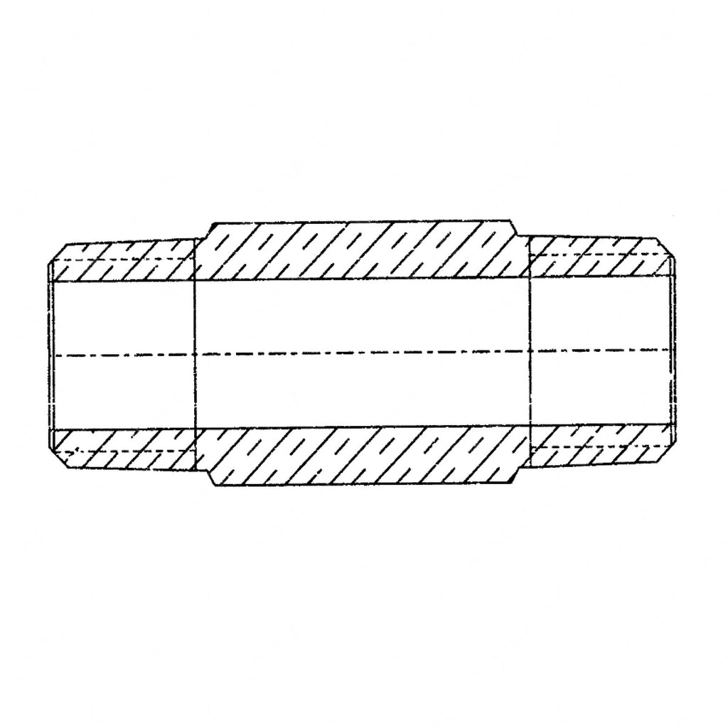DDE 23530009 NIPPLE-NON-SOLDERED JOINTS
