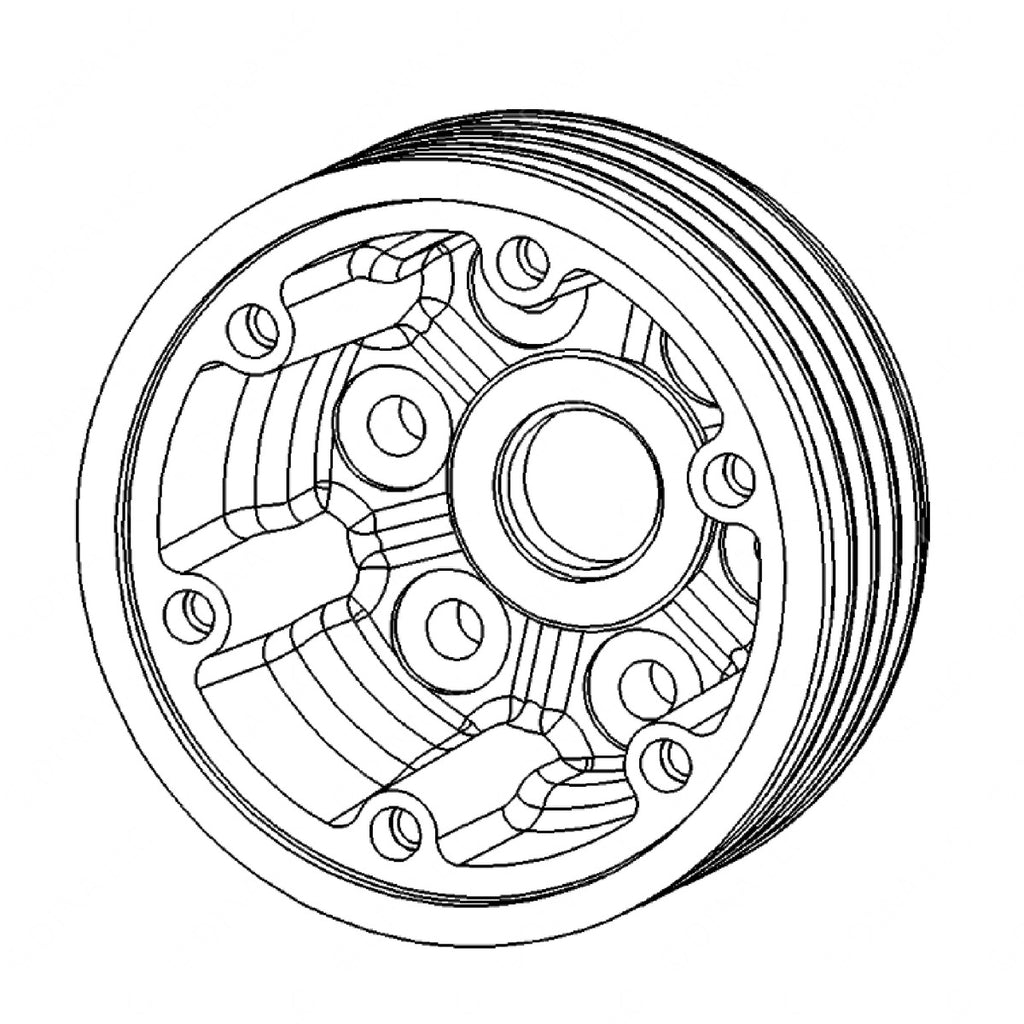 DDE 23532716 PULLEY ASM