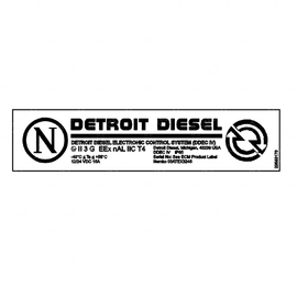 DDE 23533170 LABEL