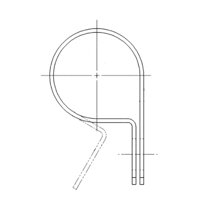 DDE 23537131 TUBE CLIP