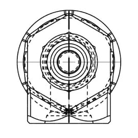 DDE 23538669 FITTING-TEE,NON-SOLDERED JOINTS