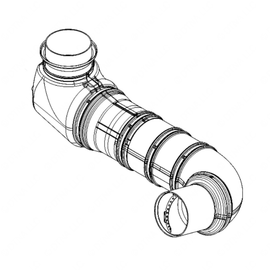 DDE A0004923011 MIXING TUBE, NOX REDUCTION AGENT