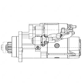 DDE A0071514901 STARTER MOTOR ENGINE 24V