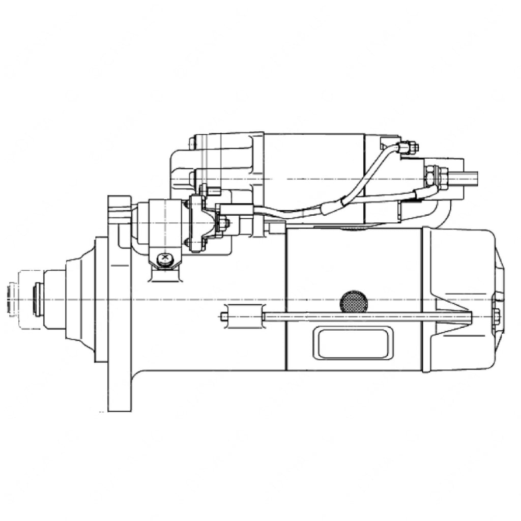DDE A0071516201 STARTER MOTOR ENGINE 24V