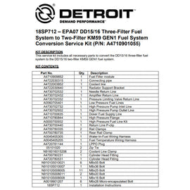 DDE A4710901055 3-2 CONV KIT