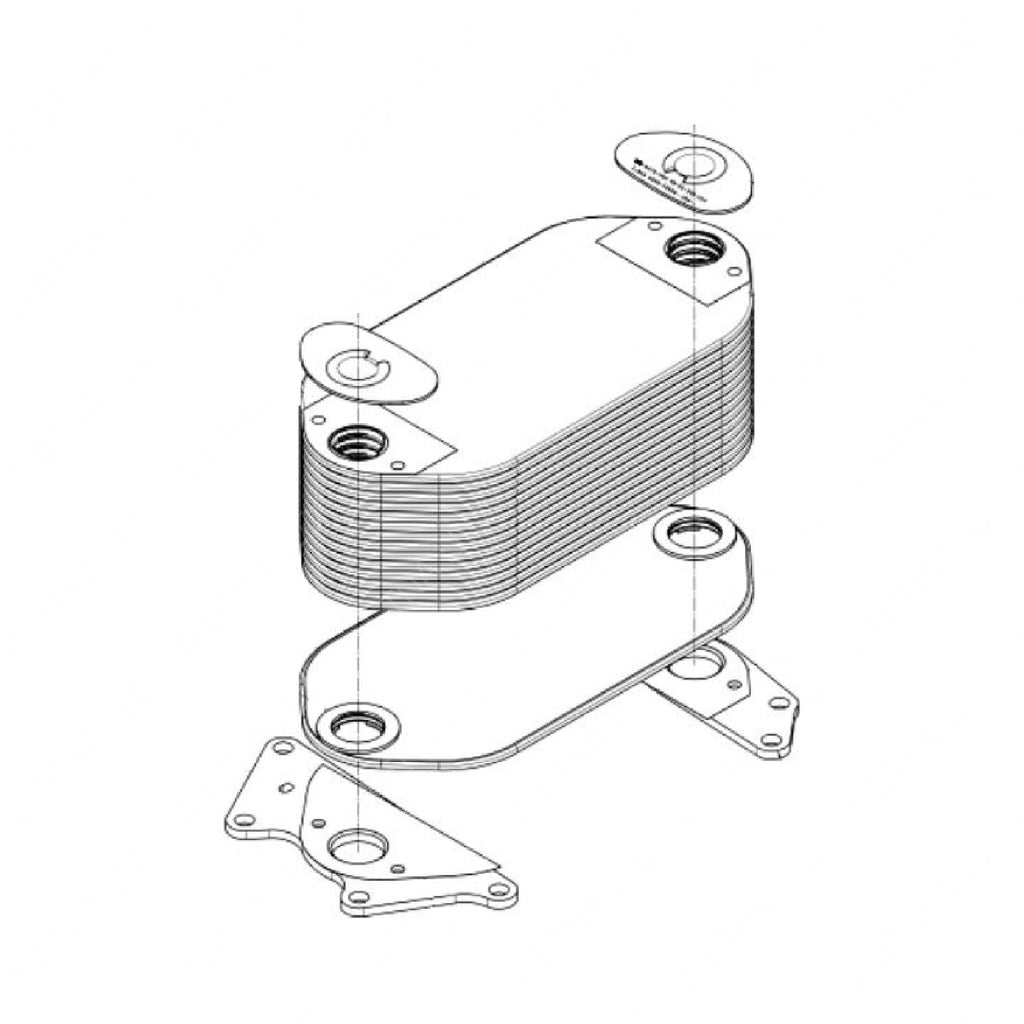DDE A4721800965 OIL COOLER