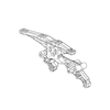 DDE A4722031944 MOUNTING BRACKET - RADIATOR TIE ROD, ENG
