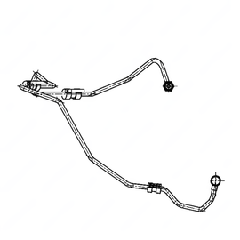 DDE A4731301457 COMPRESSED AIR LINE